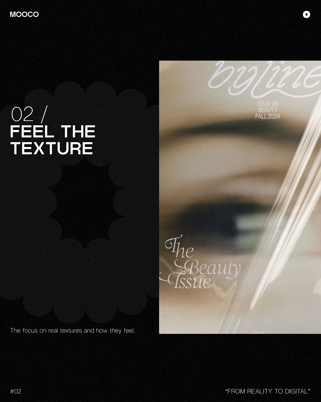 From reality to digital